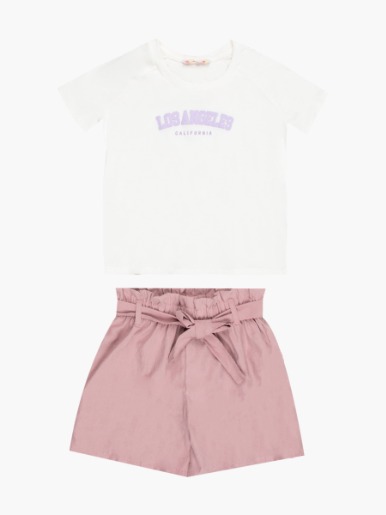 Conjunto Camiseta + Short - Escolar