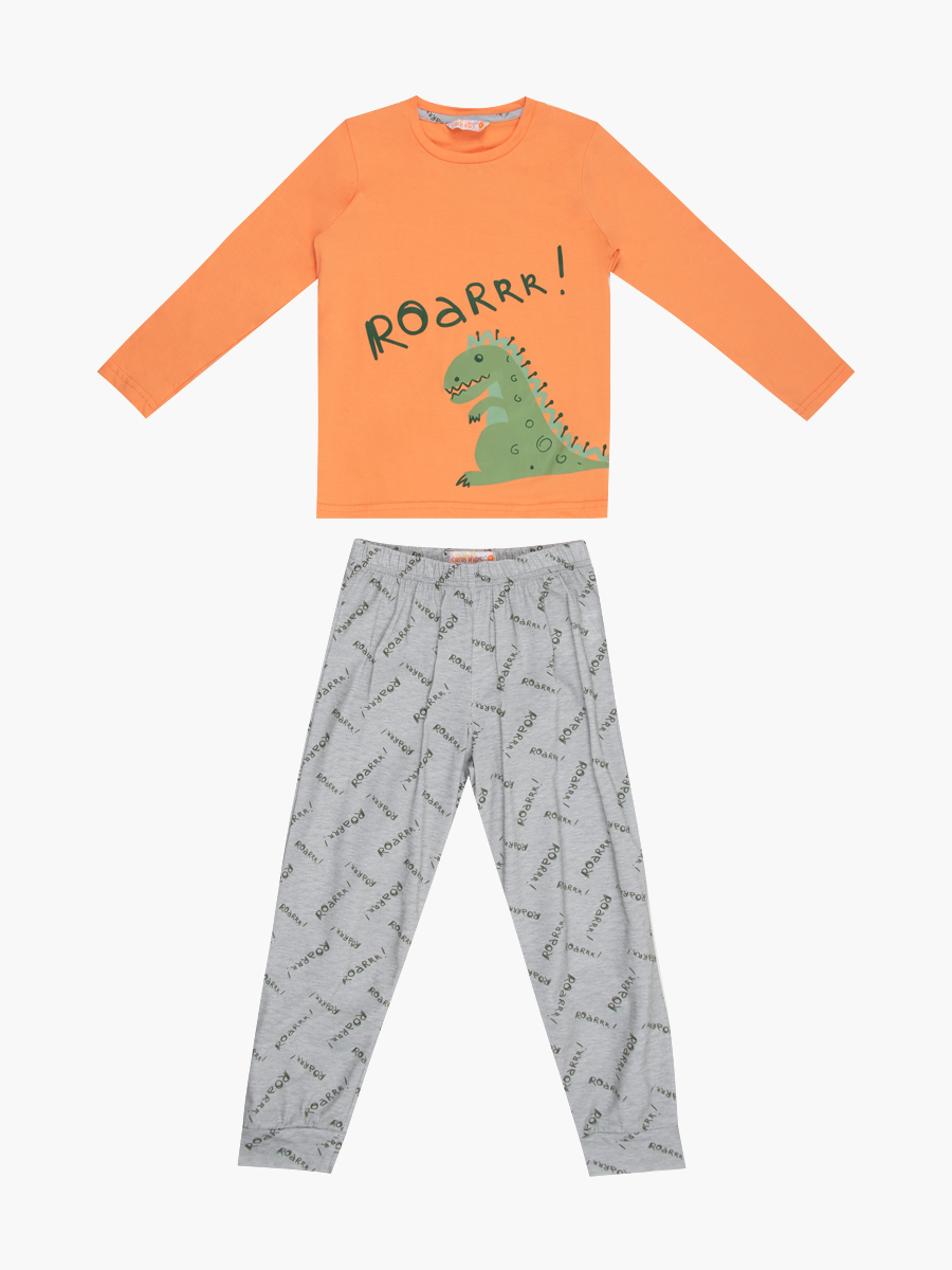 Pijama Dinosaurio Buzo + Pantalón - Preescolar