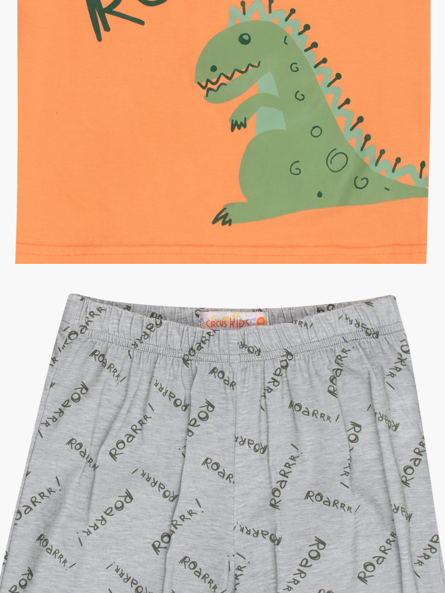 Pijama Dinosaurio Buzo + Pantalón - Preescolar
