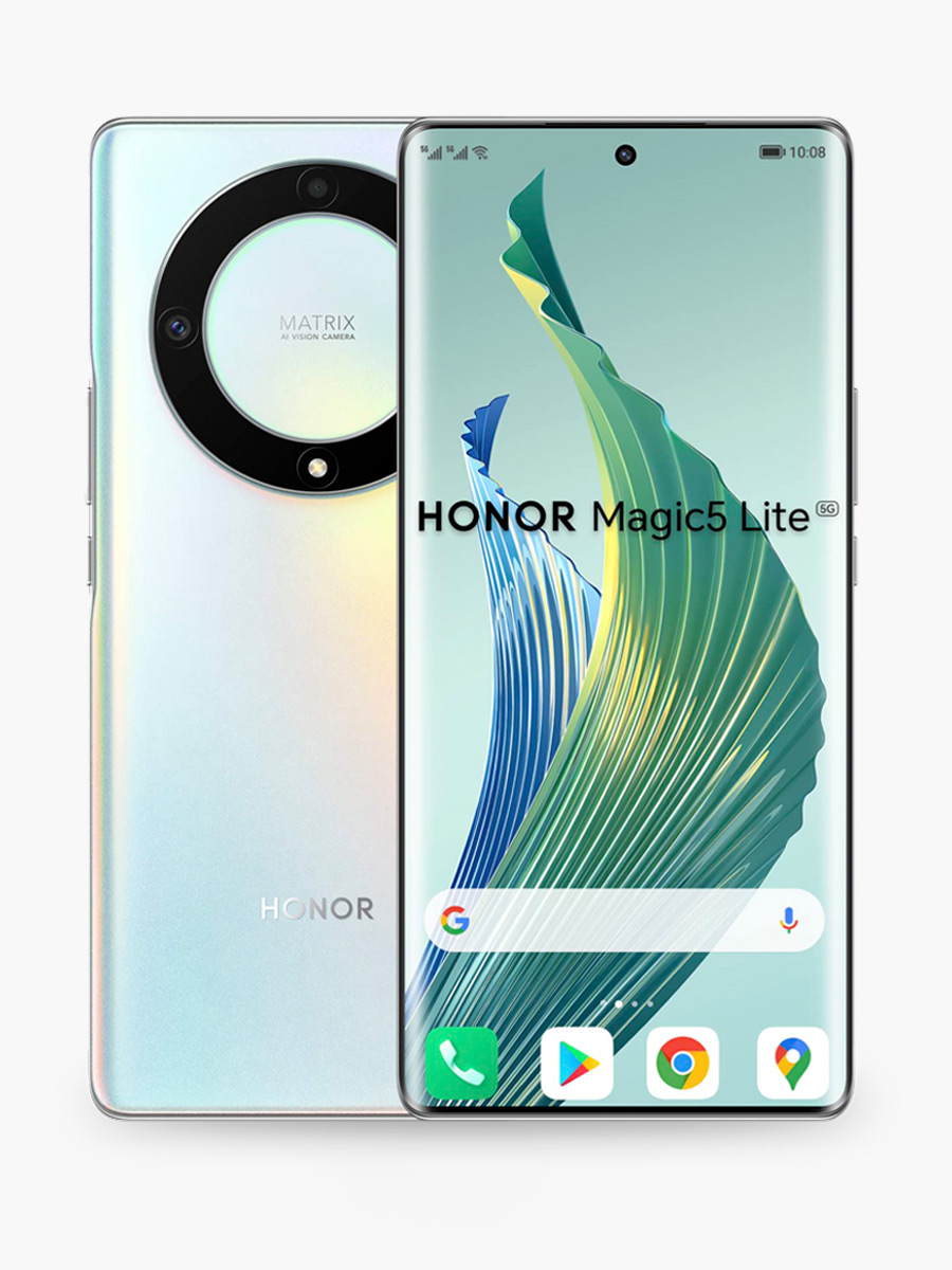 Celular Honor Magic 5 LITE 256 GB | Plateado