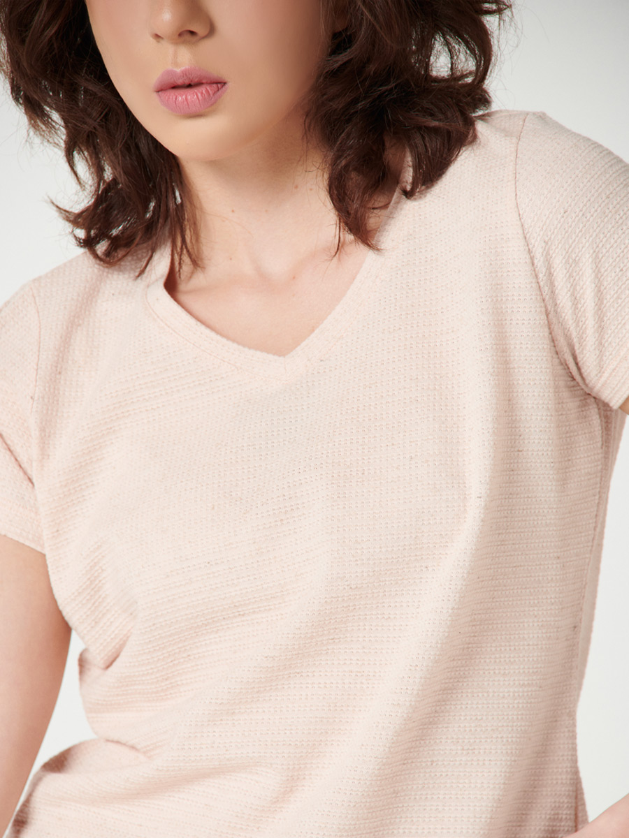 Camiseta cuello en V - Etabasic