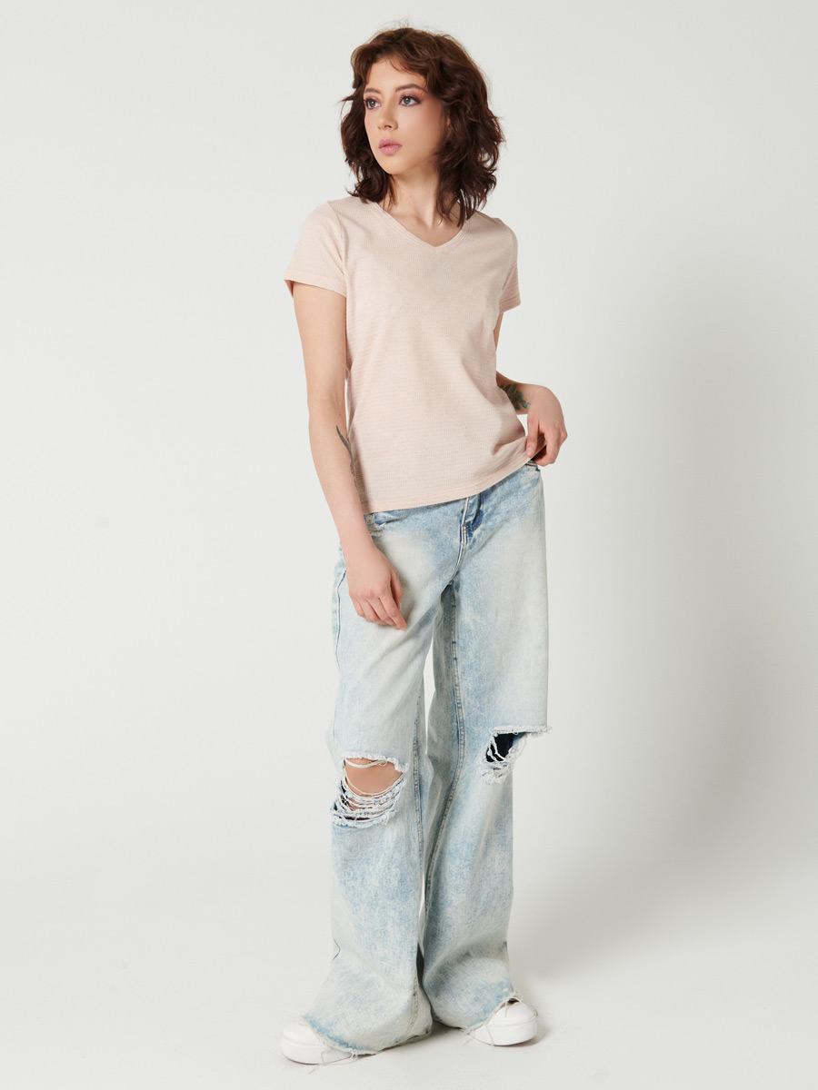 Camiseta cuello en V - Etabasic