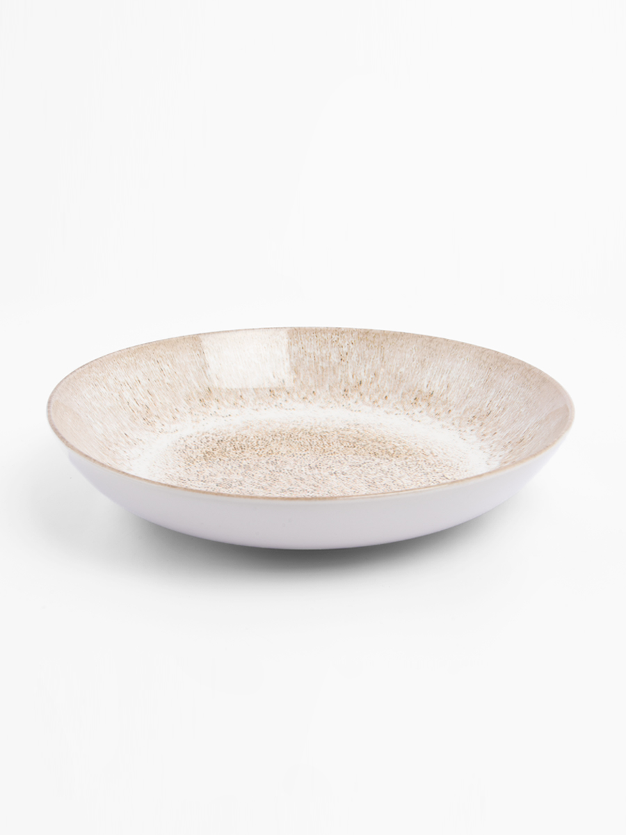 Set de Vajilla de cerámica 16 Pzs | Beige