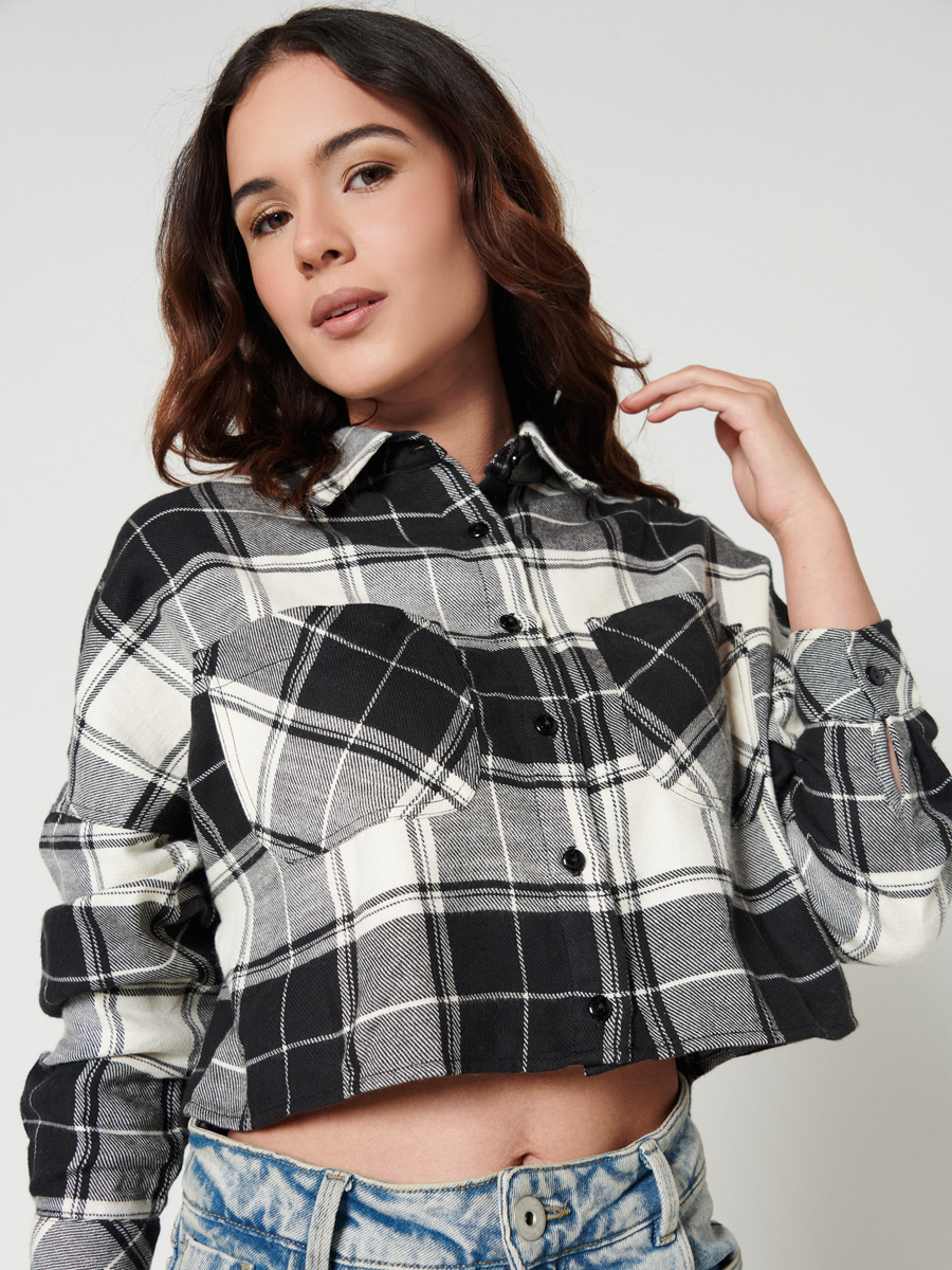 Blusa Crop - Taxi
