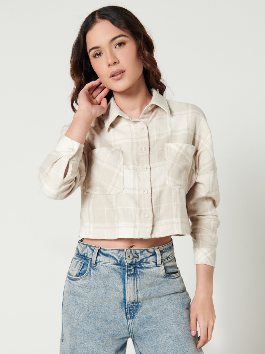 Blusa Crop - Taxi