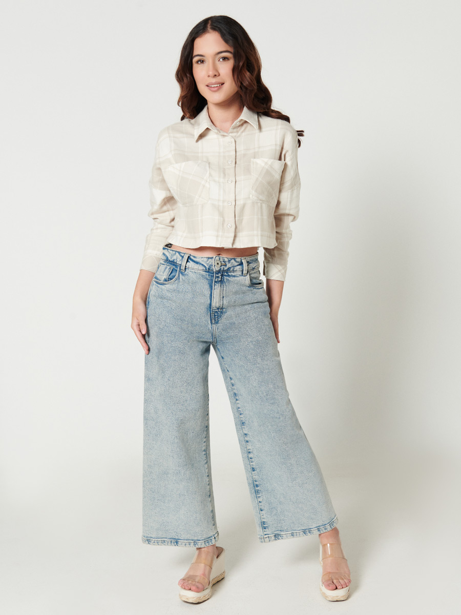 Blusa Crop - Taxi