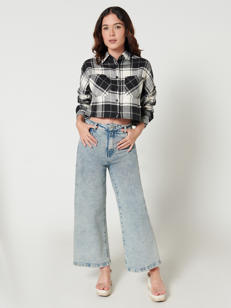 Blusa Crop - Taxi