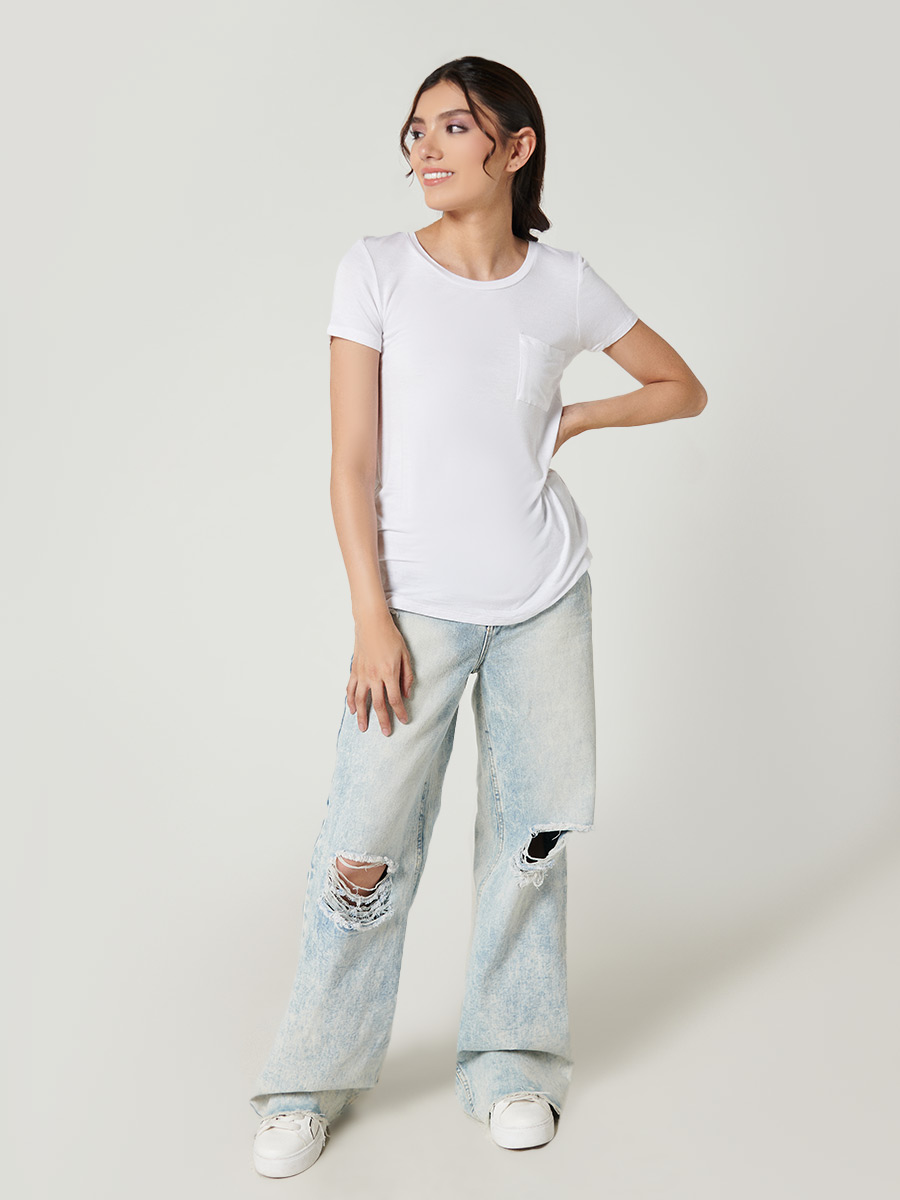 Camiseta cuello redondo - Etabasic