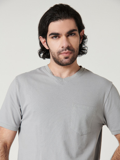 Camiseta cuello en V - Etabasic