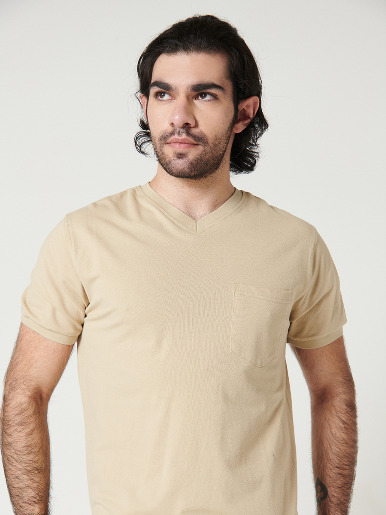 Camiseta cuello en V - Etabasic