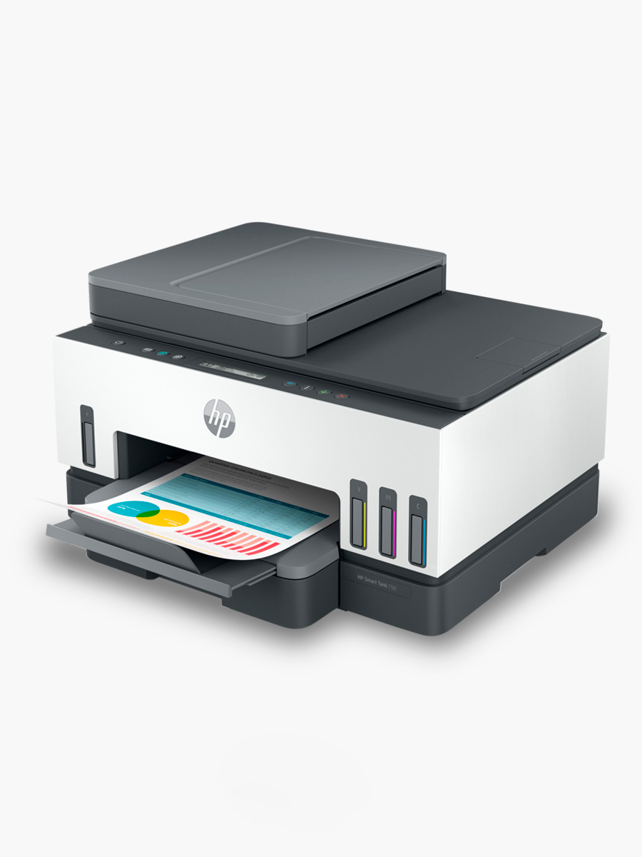Impresora HP Smart Tank 750 AiO Duplex Wifi Ethernet