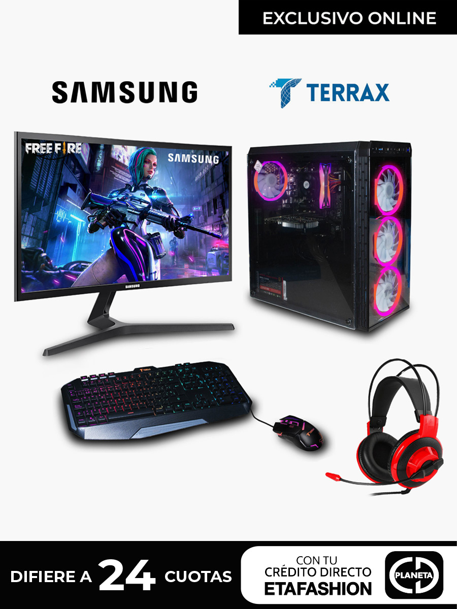 Computadora Gamer Terrax - Entusiasta AMD