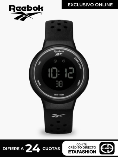 Reloj Reebok Laila Resistente al Agua 100 Mts / Negro