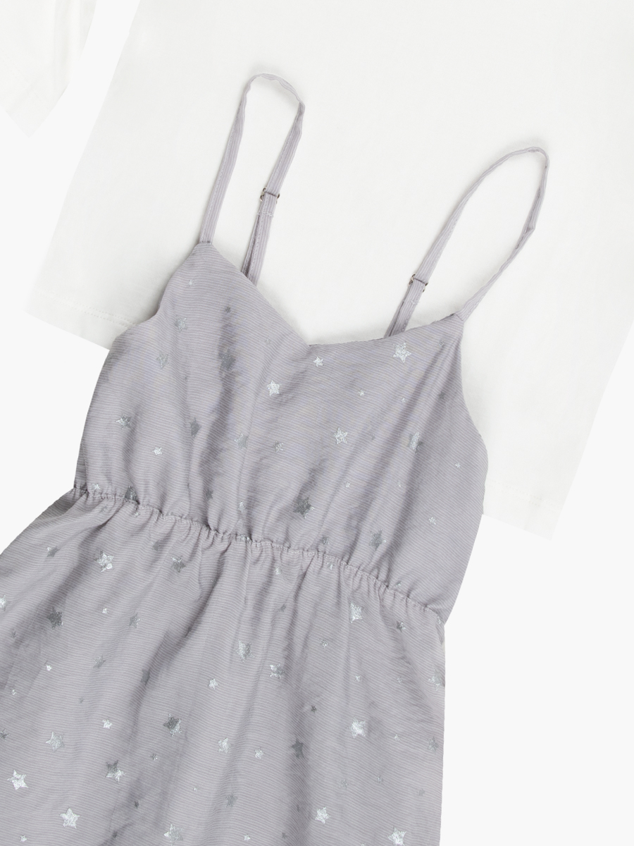 Conjunto Blusa + Vestido - Preescolar