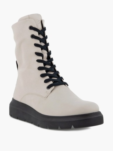 <em class="search-results-highlight">ECCO</em> - Bota con cordones Nouvelle / Blanco