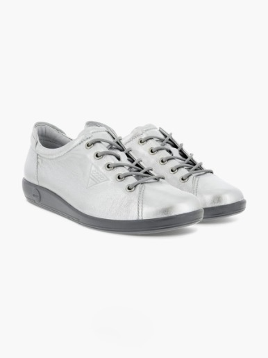 ECCO - Zapato Casual Soft 2.0 / Silver