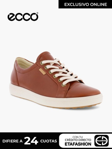 ECCO - Zapato Casual Soft 7 / Coñac