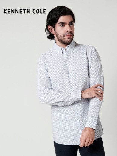 Kenneth Cole - Camisa manga larga