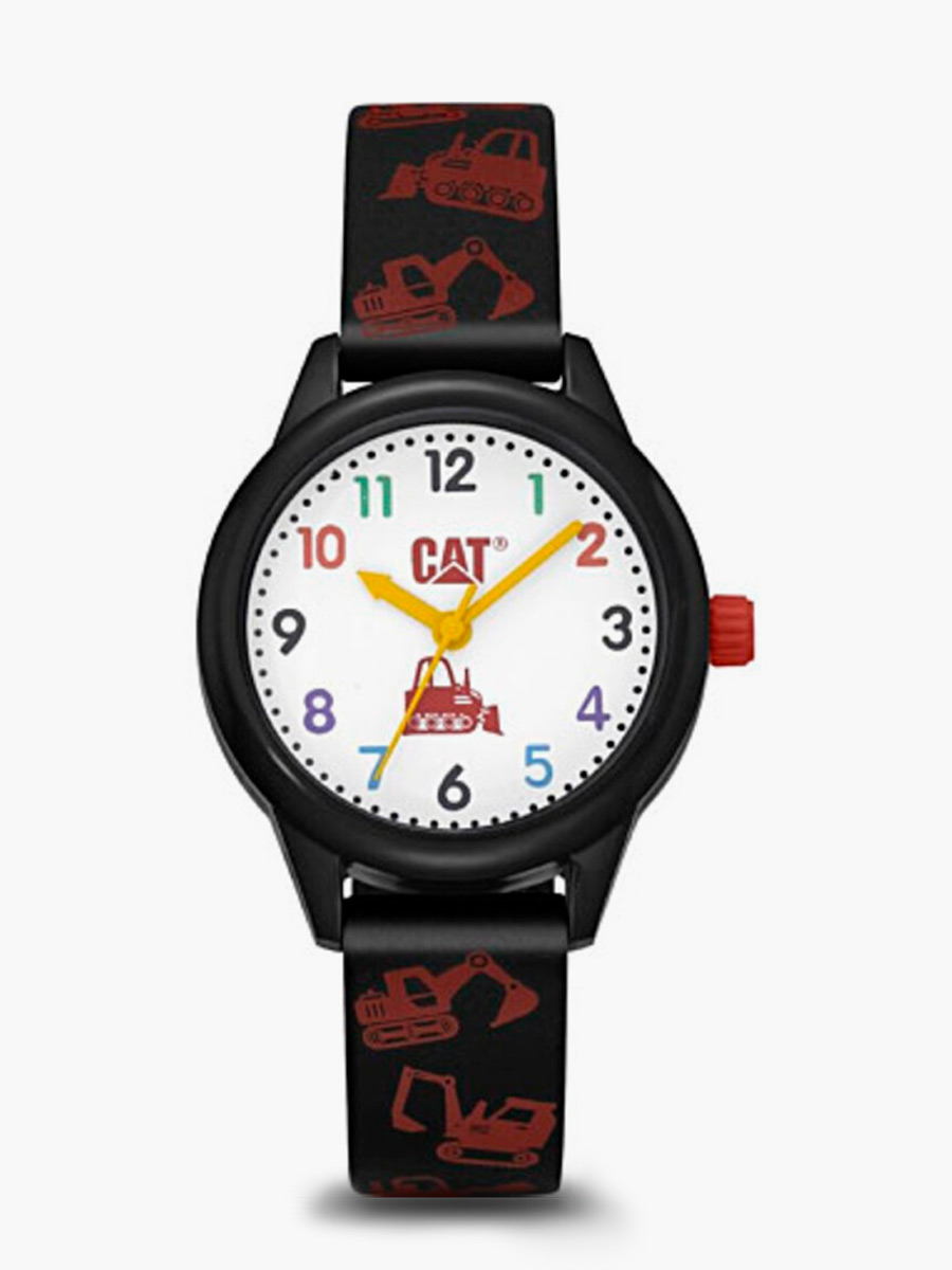 Reloj Analógico Caterpillar Sport Kids / Negro - Rojo