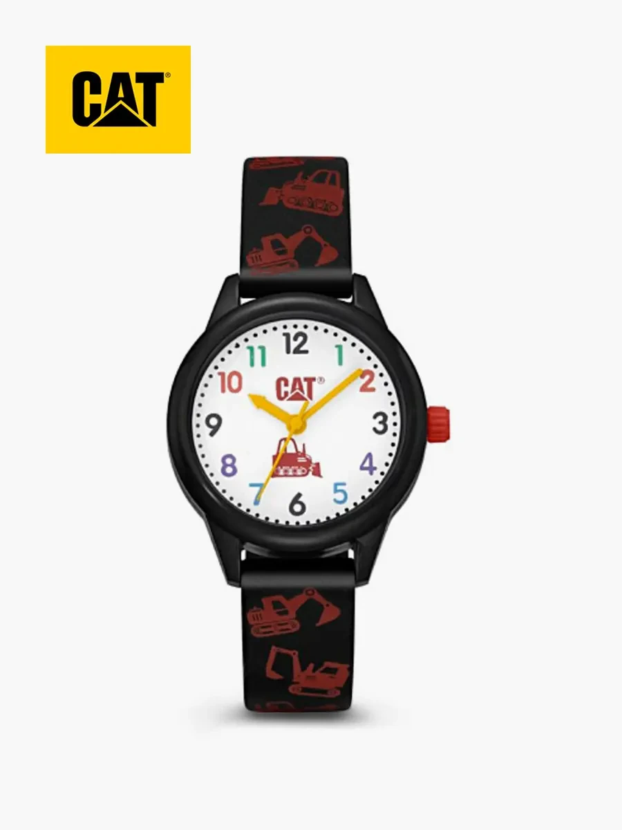 Reloj Analógico Caterpillar Sport Kids / Negro - Rojo
