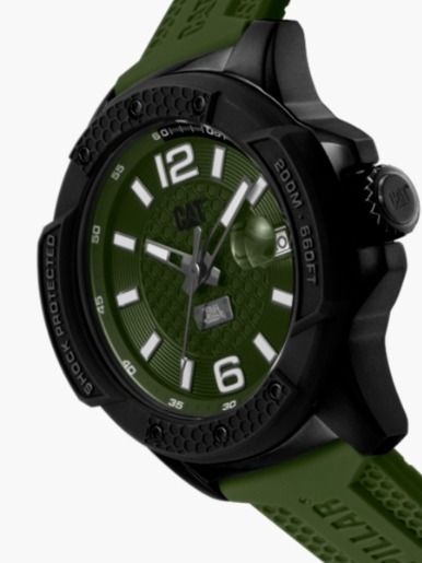 Reloj Análogo Caterpillar Shockmaster Evo / Verde