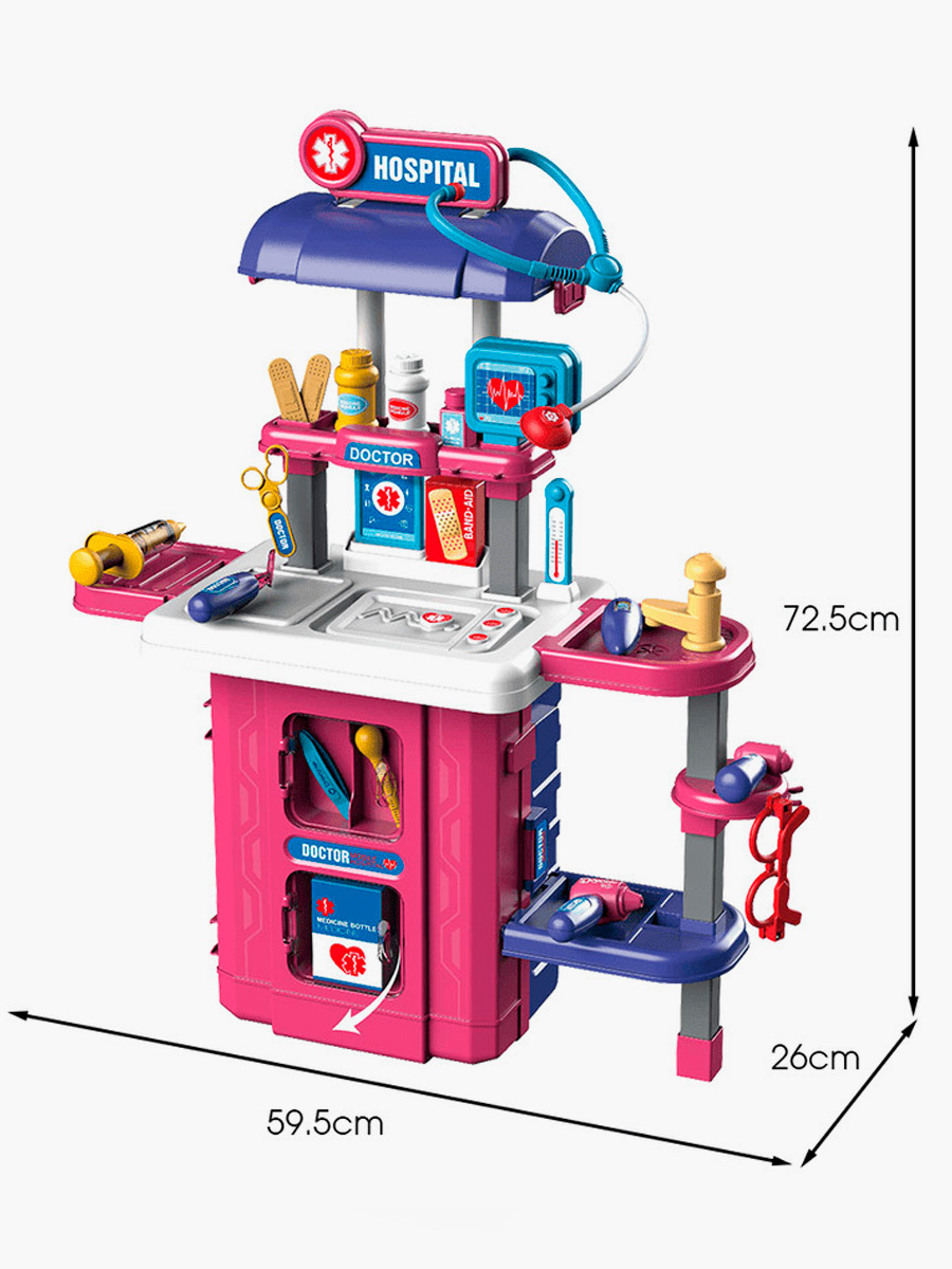 Juguete Set de Doctor 3 en 1