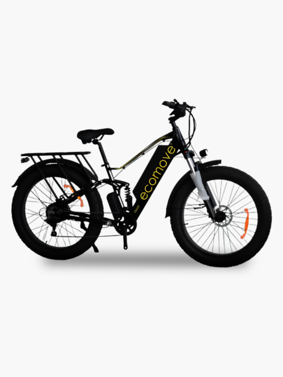 Bicicleta Eléctrica Traxx 500W Ecomove / Amarilla