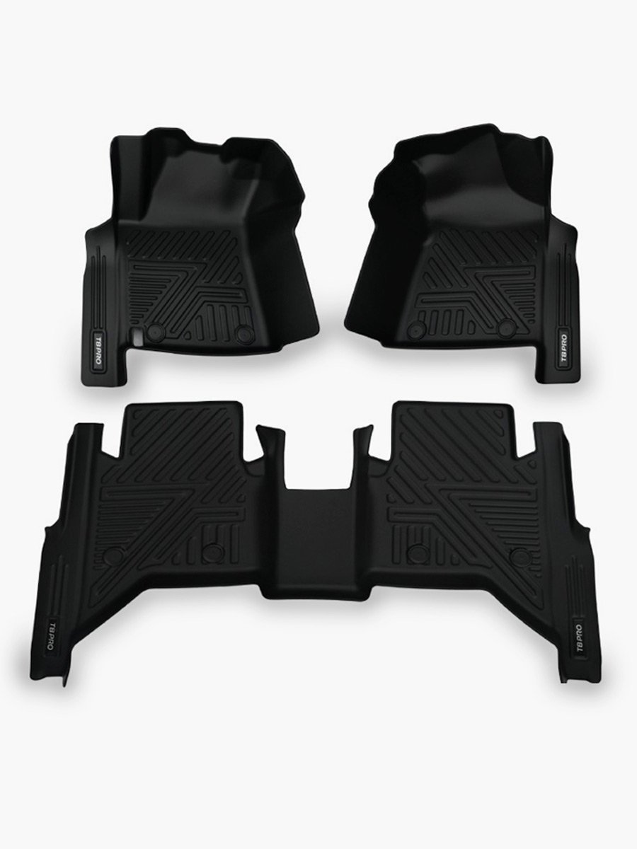 Moquetas Termoformadas 2 Filas Jac T8 Pro | 3 Piezas
