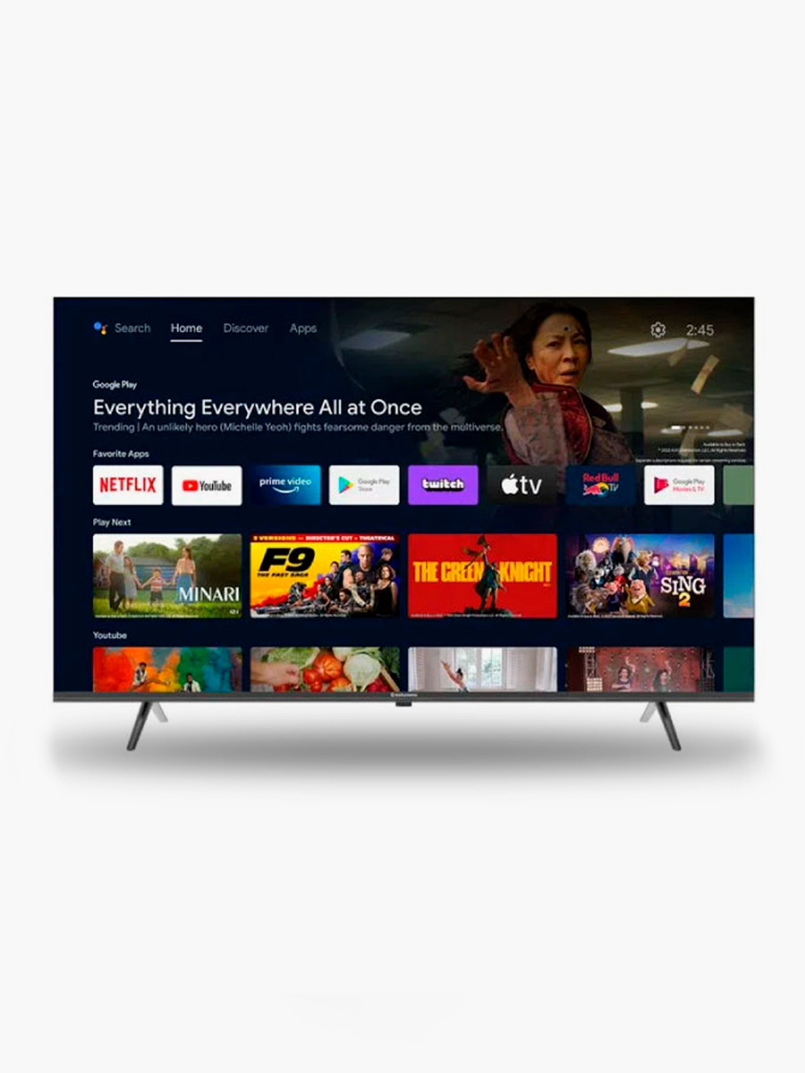 Smart TV QLED Indurama 65" 4K 65TIKGFQLED Android 11.0