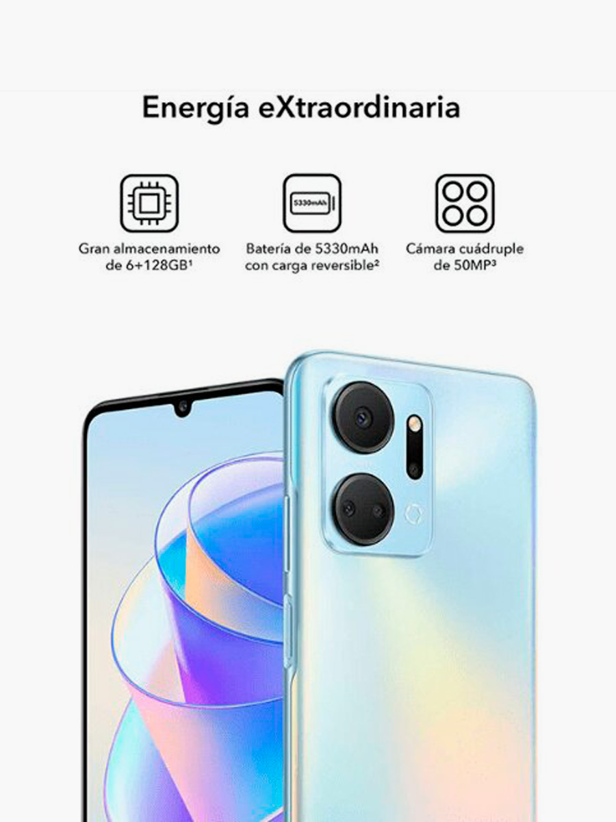 Celular Honor X7A 128GB | Azul