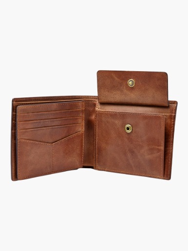 Billetera Fossil Derrick ML3687200 | Café