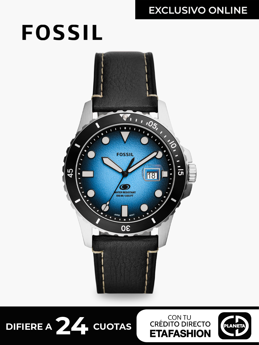 Reloj Fossil Blue Dive  FS5960 | Negro