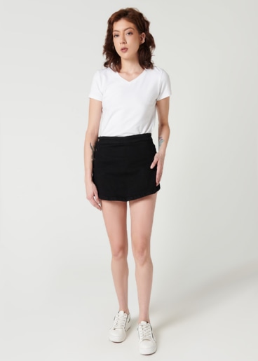 Falda Short - Taxi