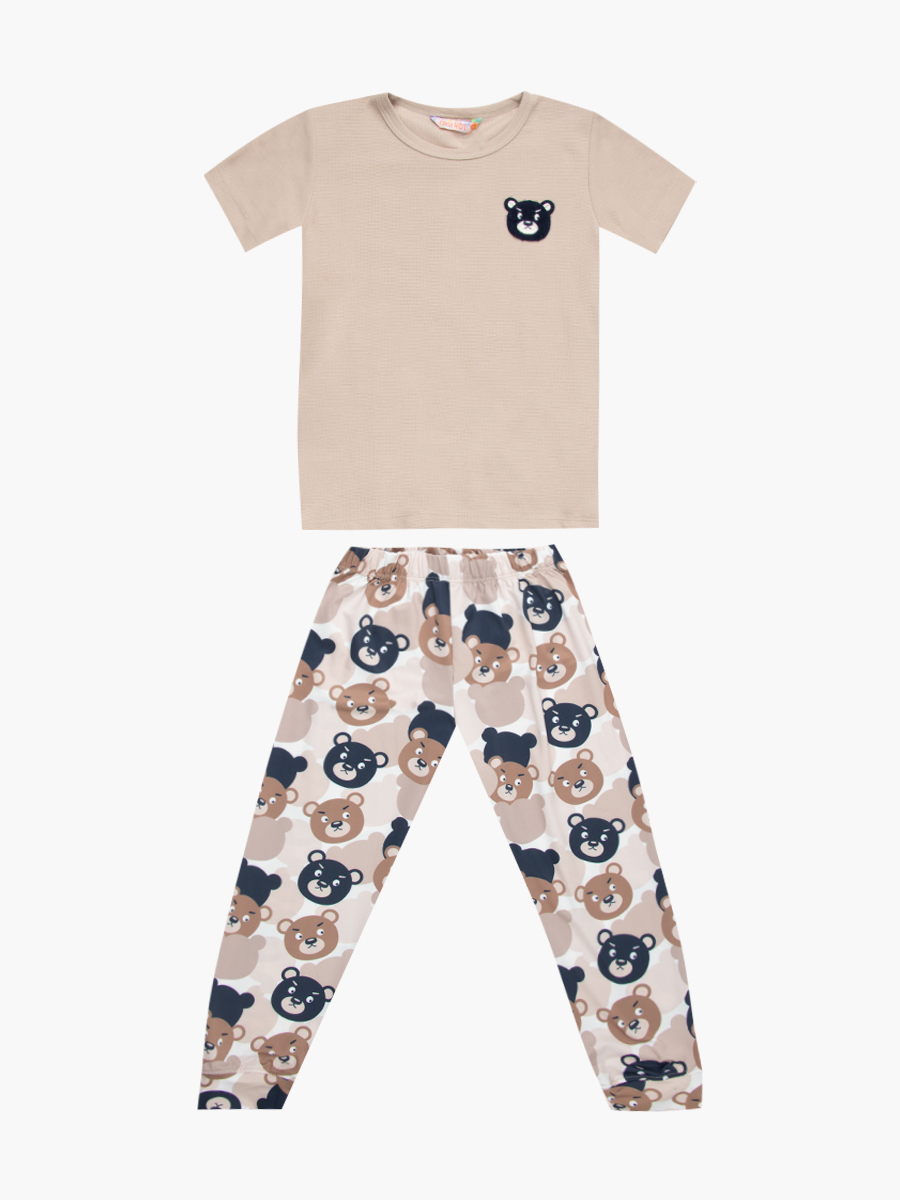 Pijama Buzo + Pantalón TeddyBear - Escolar