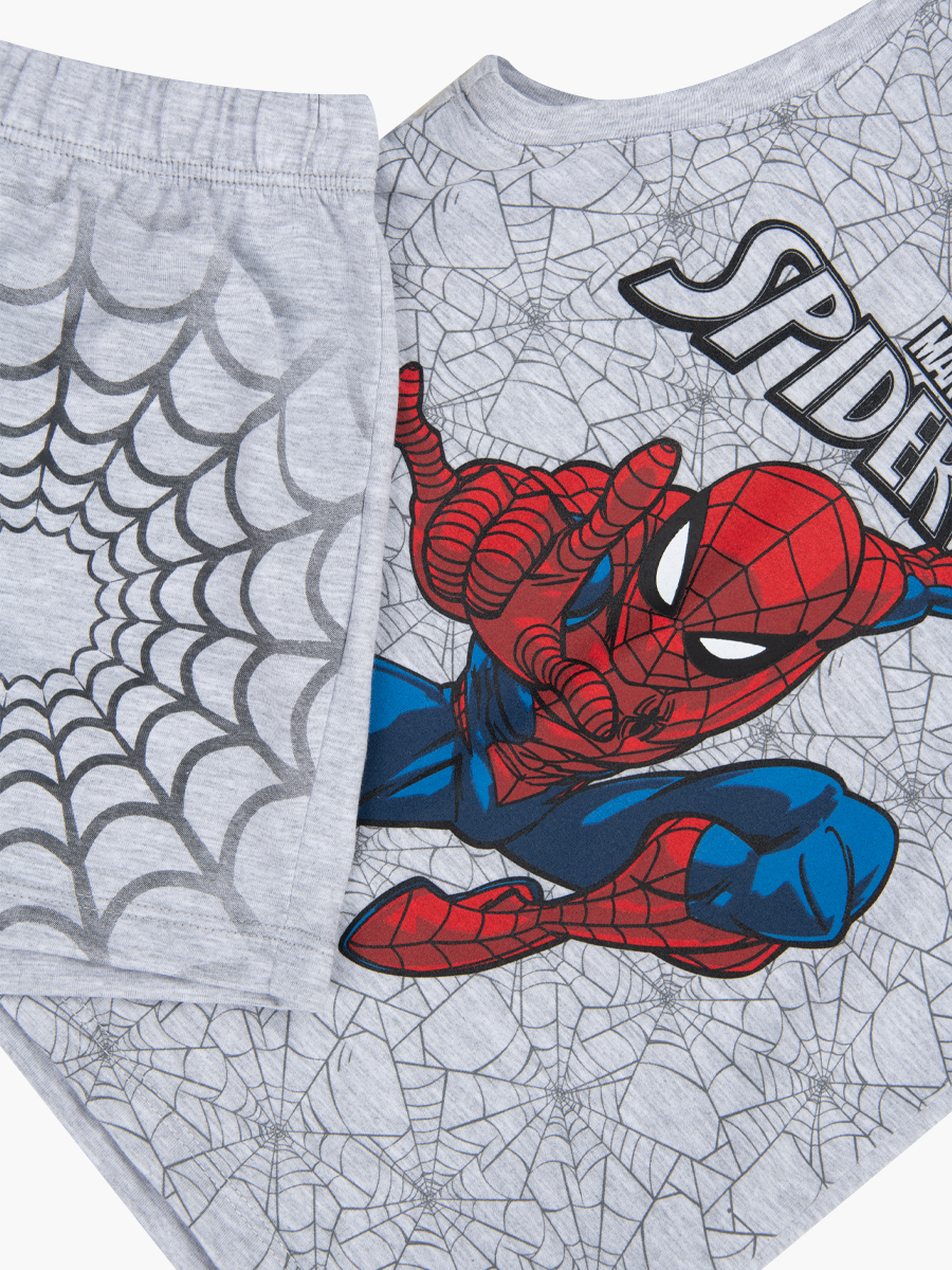 Pijama Spiderman BVD + Short - Preescolar