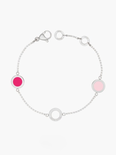 Pulsera Jason Hyde Plata Trio Frambuesa Océano , Blanco y Rosa Claro | Plata de Ley 925