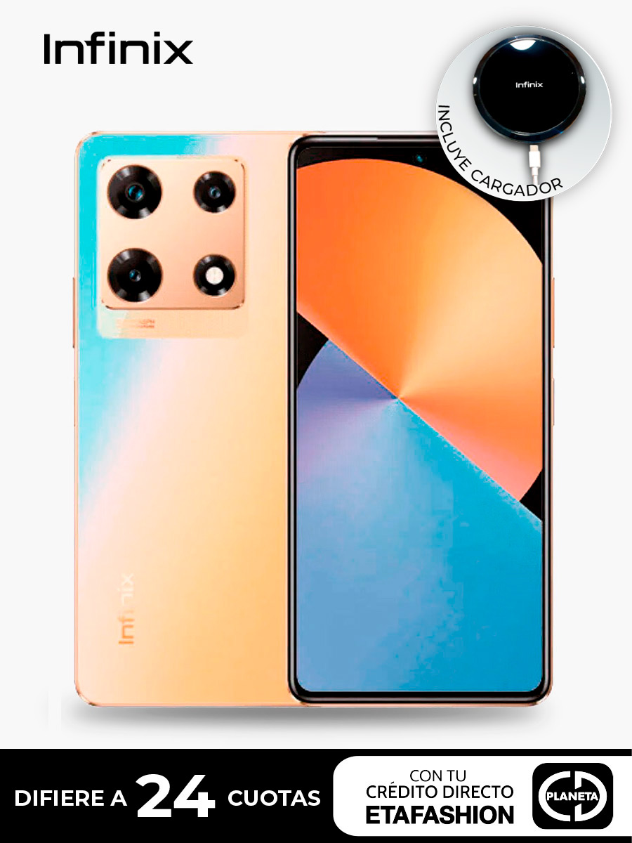 Celular Infinix NOTE 30 Pro 256 GB | Dorado + Cargador Inalámbrico