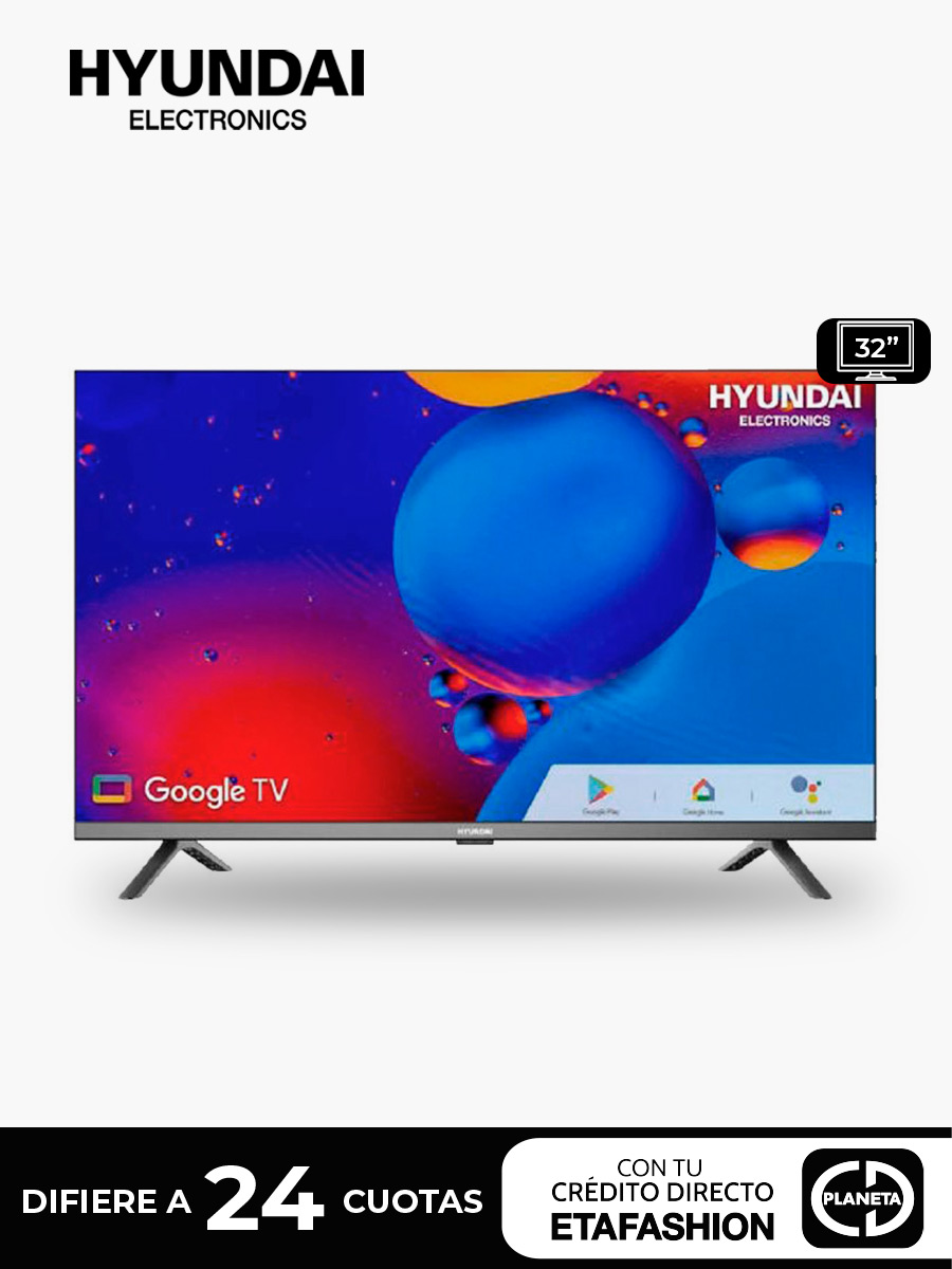 Smart TV Hyundai 32" Google Tv