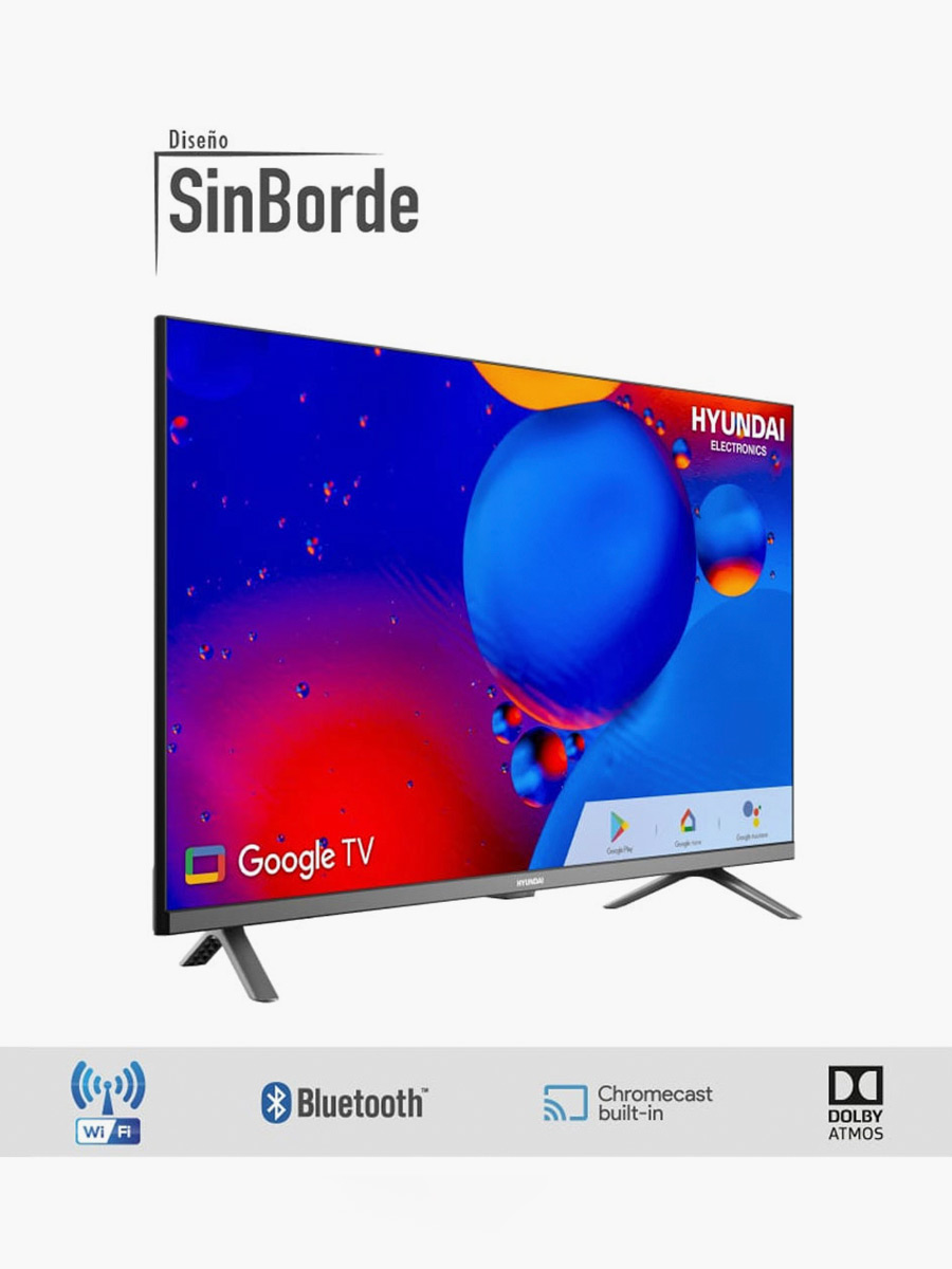 Smart TV Hyundai 32" Google Tv