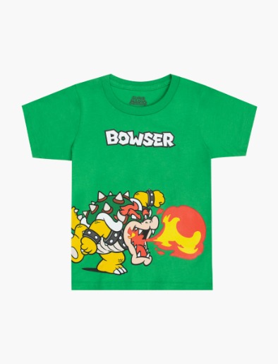 Camiseta Bowser - Preescolar