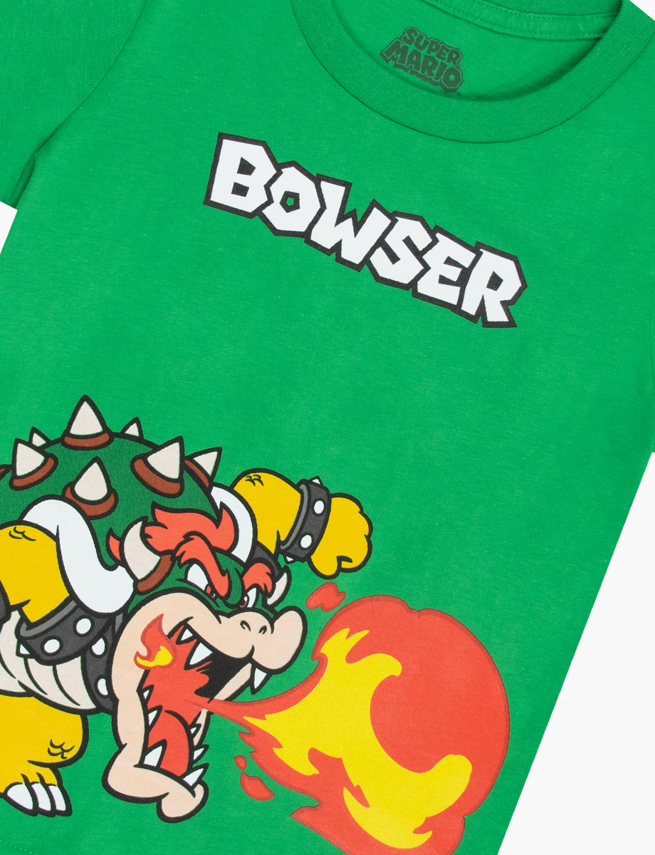 Camiseta Bowser - Escolar
