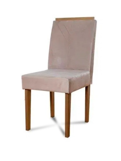 Silla <em class="search-results-highlight">Comedor</em> Amanda Muebles el Bosque | Imbuia / Champagne