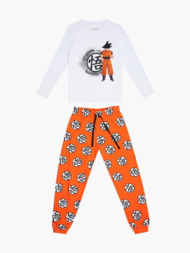 Pijama Buzo + Pantalón Dragon Ball Z - Escolar