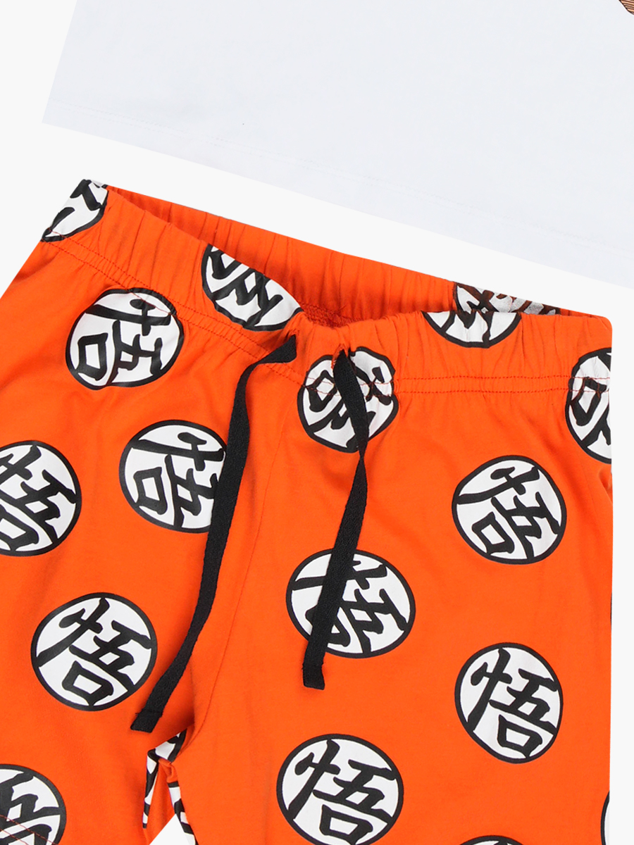 Pijama Camiseta + Short Dragon Ball Z - Escolar