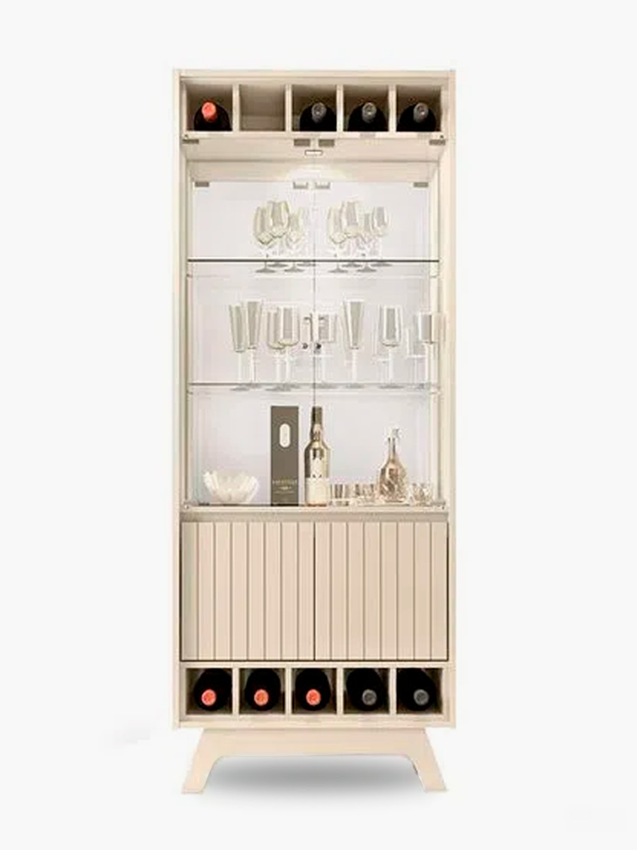 Cristalera Graca Muebles el Bosque | Blanco