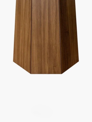 Mesa de comedor Isis redondo <em class="search-results-highlight">Muebles</em> el Bosque | Café / Blanco