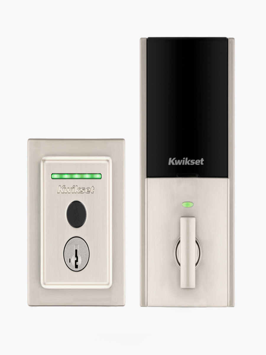 Cerradura Kwikset Halo Smart 100 Huella Dactilar| Niquel Satinado