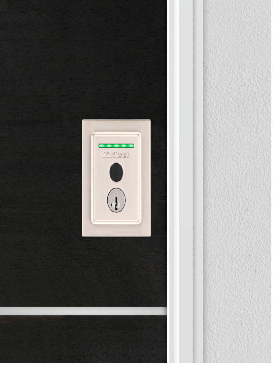 Cerradura Kwikset Halo Smart 100 Huella Dactilar| Niquel Satinado