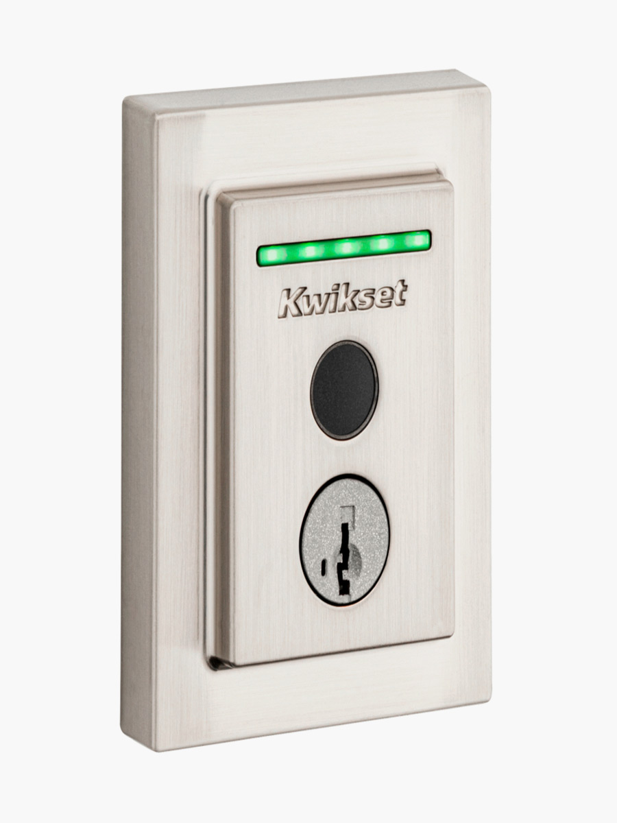 Cerradura Kwikset Halo Smart 100 Huella Dactilar| Niquel Satinado