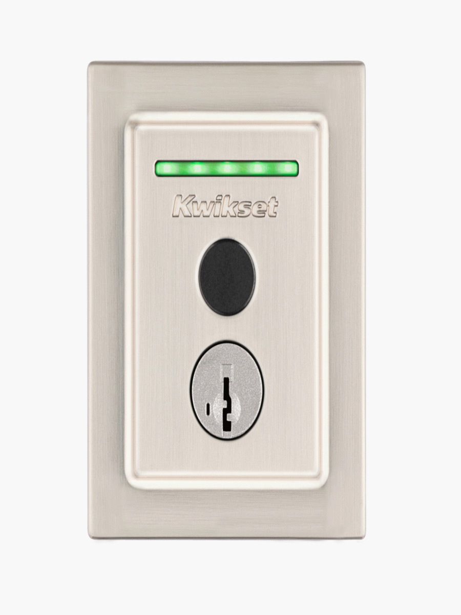 Cerradura Kwikset Halo Smart 100 Huella Dactilar| Niquel Satinado